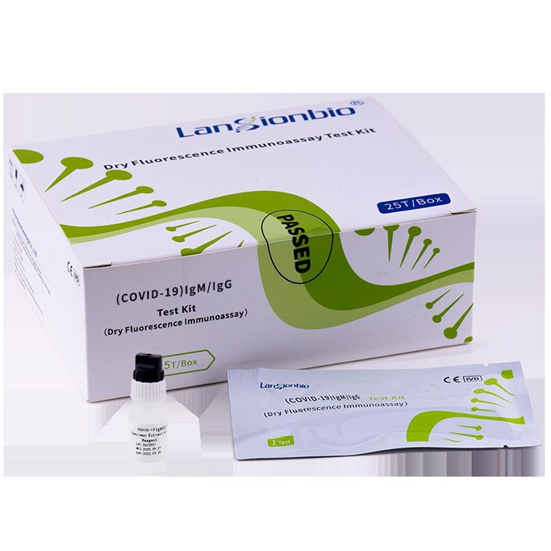 Тест-система для визначення антитіл IgM/IgG до коронавірусу №25